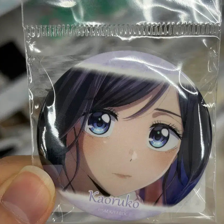 [BUNJANG] Hyangkkotneumpin Kaoruko Can Badge / 향기로운 꽃은 늠름하게 핀다 향꽃늠핀 팝업 굿즈 와구리 카오루코 캔뱃지