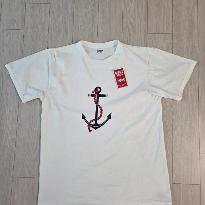 [SOLD OUT] 더블웍스 Anchor 반팔티 오프화이트 XL 판매 :)