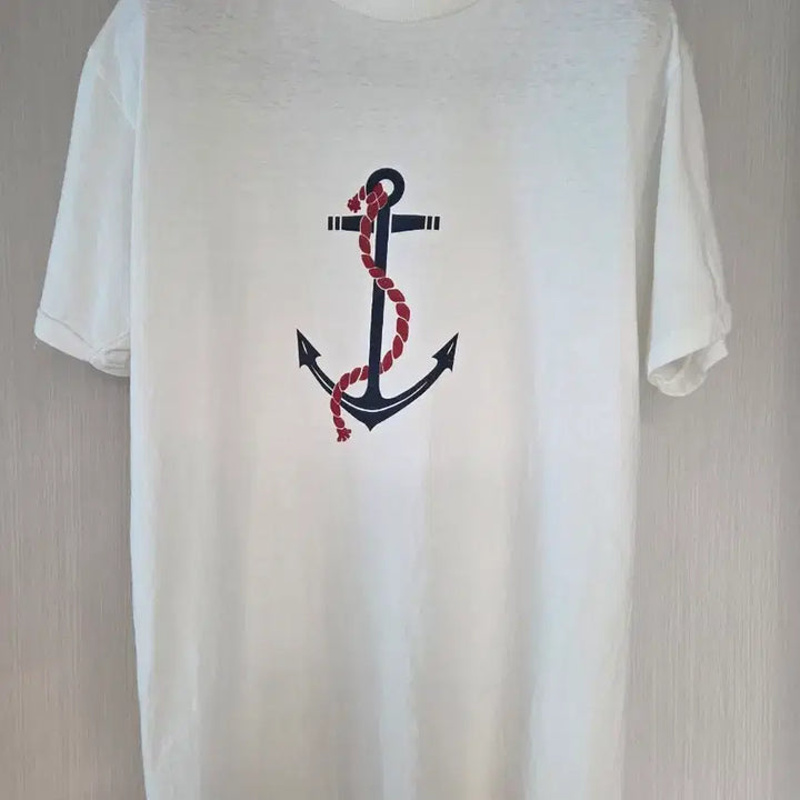 [SOLD OUT] 더블웍스 Anchor 반팔티 오프화이트 XL 판매 :)