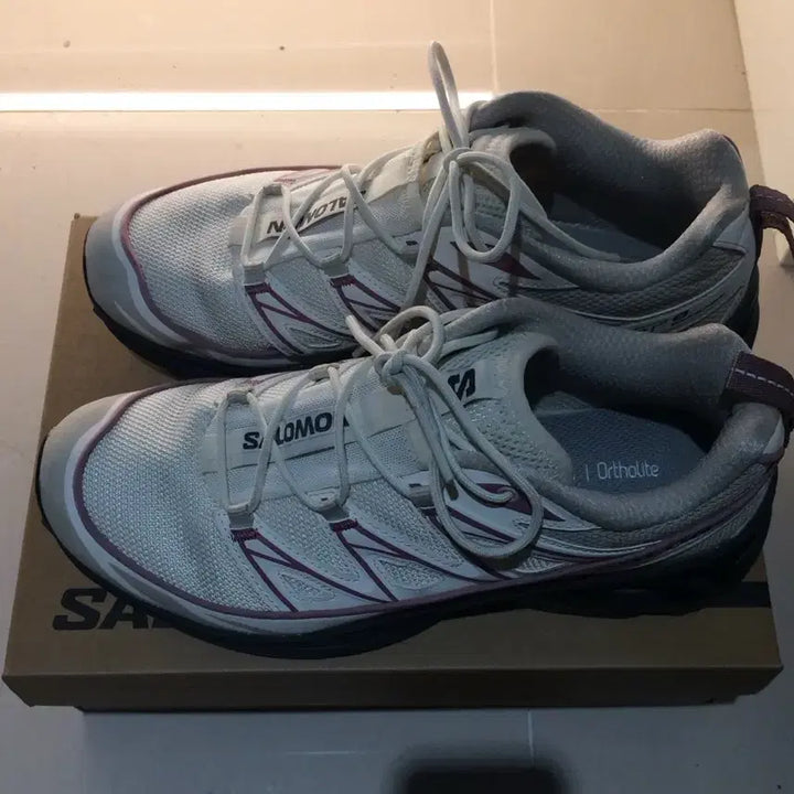 [BUNJANG] Salomon XT-6 Expanse Vanilla Ice Dusky Orchid Sneakers / [245]살로몬 운동화 XT-6 익스팬스 바닐라 아이스 더스키 오키드