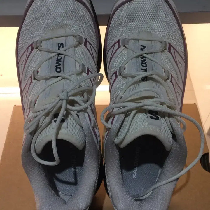 [BUNJANG] Salomon XT-6 Expanse Vanilla Ice Dusky Orchid Sneakers / [245]살로몬 운동화 XT-6 익스팬스 바닐라 아이스 더스키 오키드