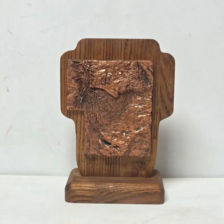 [BUNJANG] Wooden Resin Jesus Cross Catholic Artist Artwork / 나무 레진 십자가 예수님 천주교 작가 작품 십자가