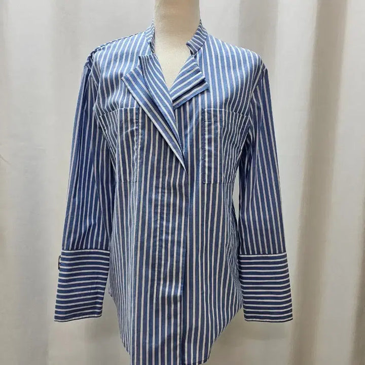 [BUNJANG] Balenciaga Striped Shirt / 발렌시아 스트라이프 셔츠