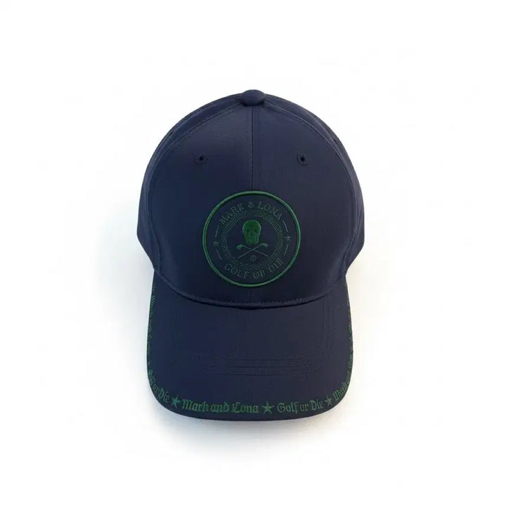 [SOLD OUT] 마크앤로나 스컬 골프 볼캡 네이비