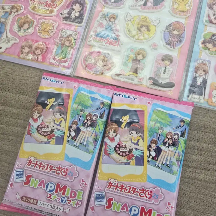 [BUNJANG] Cardcaptor Sakura Classic Stickers + Snap Maid Card (Sealed) / 카드캡터체리 고전스티커+스냅마이드카드(미개봉)