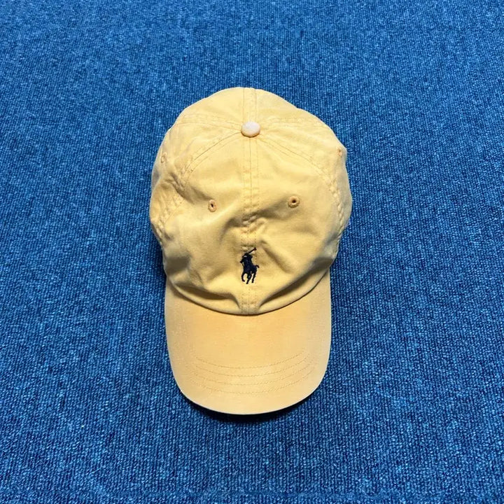 [BUNJANG] Polo Ralph Lauren Yellow Ball Cap / 폴로랄프로렌 옐로우 볼캡