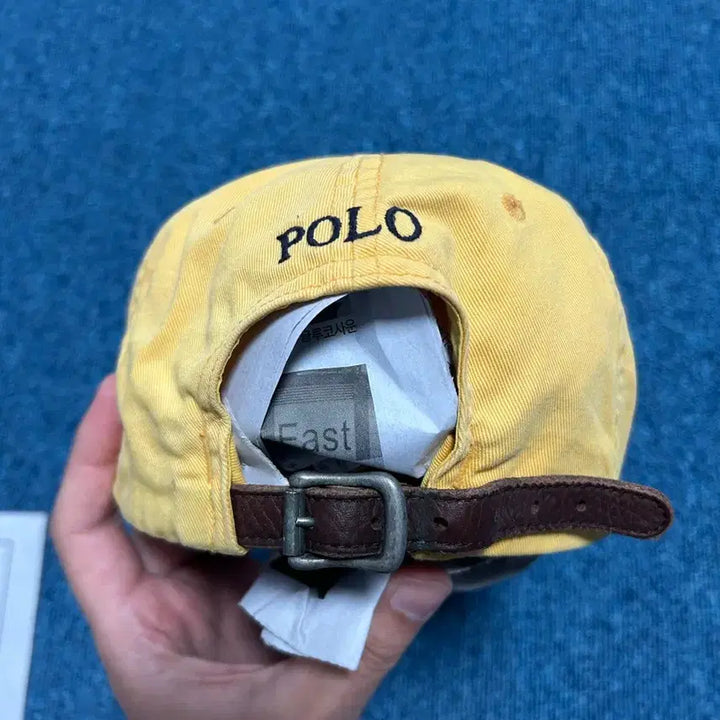[BUNJANG] Polo Ralph Lauren Yellow Ball Cap / 폴로랄프로렌 옐로우 볼캡