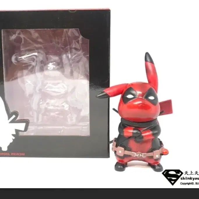 [BUNJANG] Deadpool Pikachu Figure (Sealed) / 데드풀 피카츄 (미개봉)