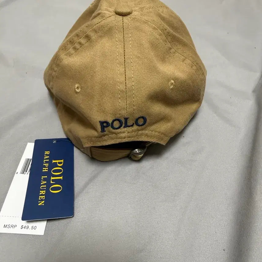 [BUNJANG] Polo Ralph Lauren Cap (Light Beige) / 폴로 랄프로렌 볼캡모자 (진베이지)(새상품)