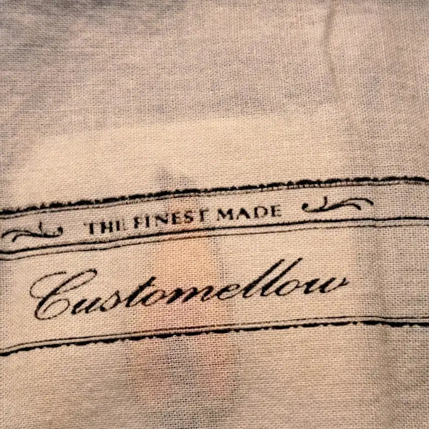 [BUNJANG] Customellow Denim Band Collar 3/4 Sleeve Shirt (Size 100) / 커스텀멜로우 청량 데님 밴드카라 7부 셔츠사이즈100