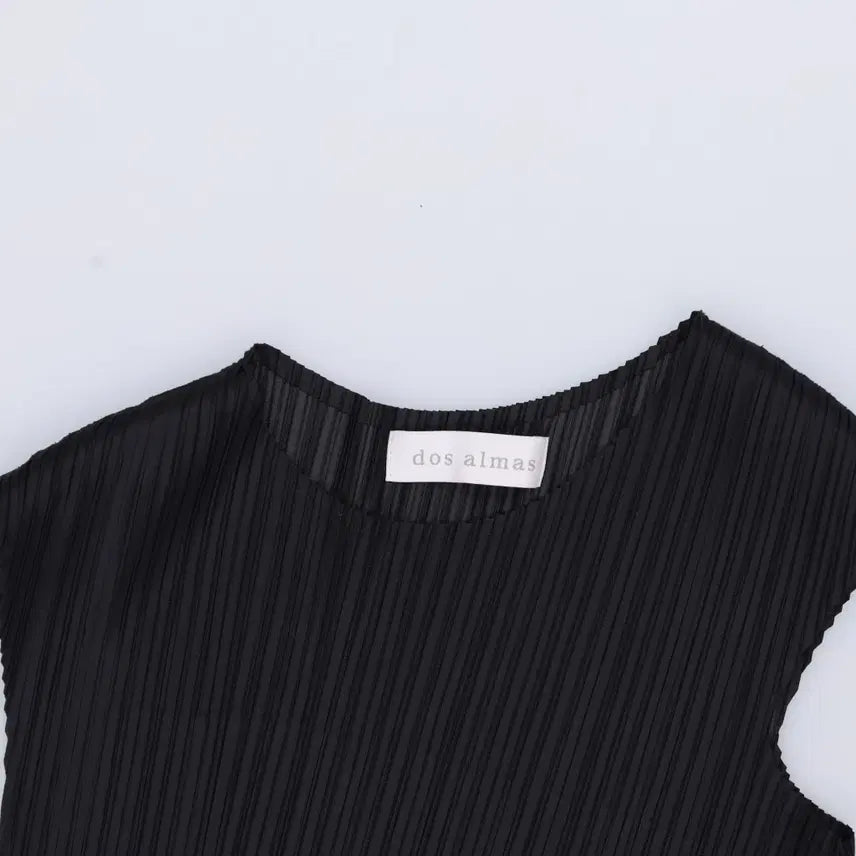 [BUNJANG] F Dos Almas Pleated Sleeveless Top / F 도스알마스 플리츠 민소매 0403H1