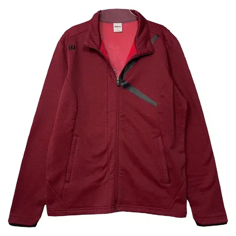 [BUNJANG] Wilson Burgundy Functional Zip-up Jacket / 윌슨 버건디 기능성 집업 95