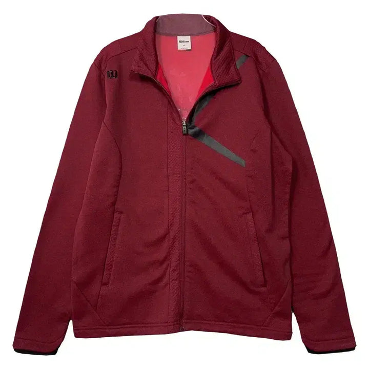 [BUNJANG] Wilson Burgundy Functional Zip-up Jacket / 윌슨 버건디 기능성 집업 95