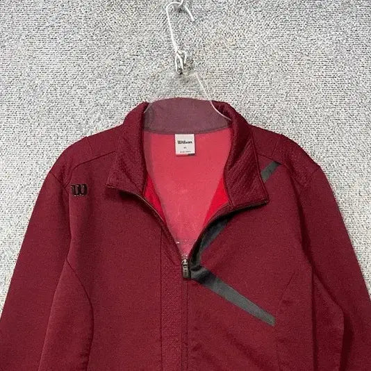 [BUNJANG] Wilson Burgundy Functional Zip-up Jacket / 윌슨 버건디 기능성 집업 95