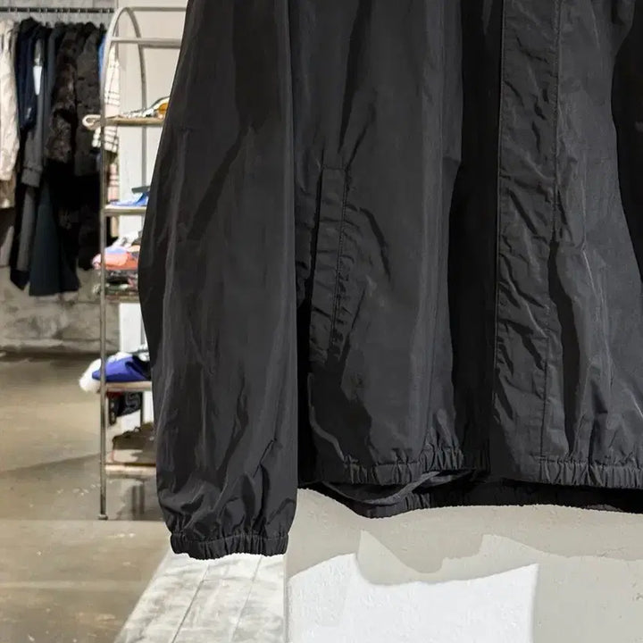 [BUNJANG] Off-White Diag Tab Windbreaker Jacket / 오프화이트 22fw 블랙 디아그 탭 윈드 브레이커 자켓