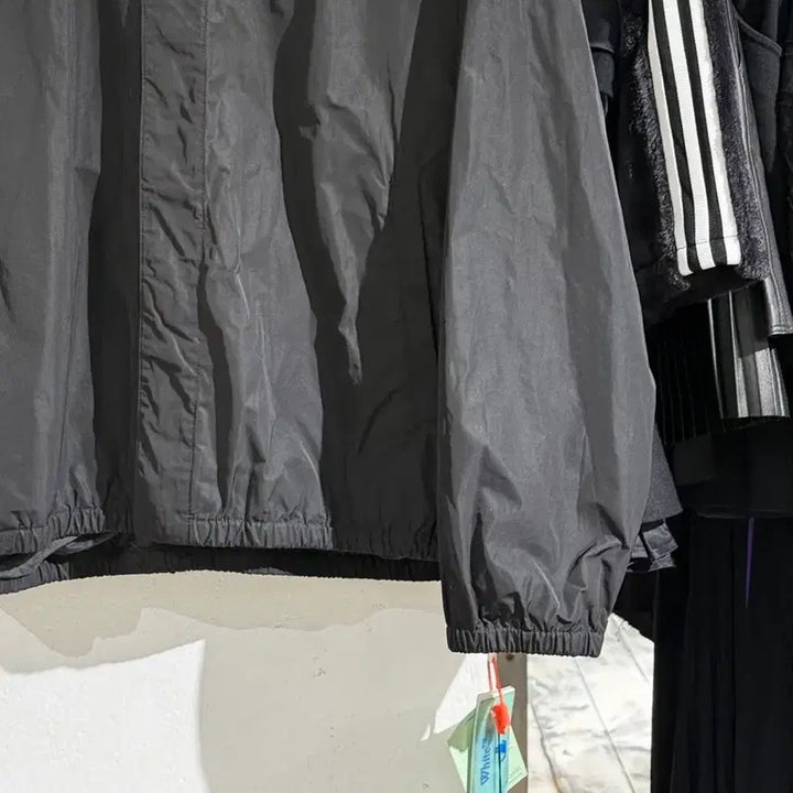 [BUNJANG] Off-White Diag Tab Windbreaker Jacket / 오프화이트 22fw 블랙 디아그 탭 윈드 브레이커 자켓