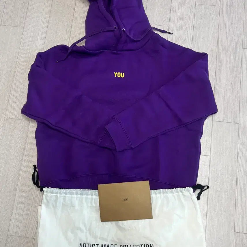 [BUNJANG] BTS Jimin YOU Hoodie XL / BTS Artist Made Collection 지민 YOU 후드티 XL
