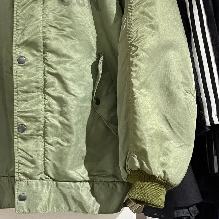 [BUNJANG] U.S. Navy Khaki Lightweight Flight Jacket / U.S.NAVY 카키 라이트웨이트 플라이트 자켓