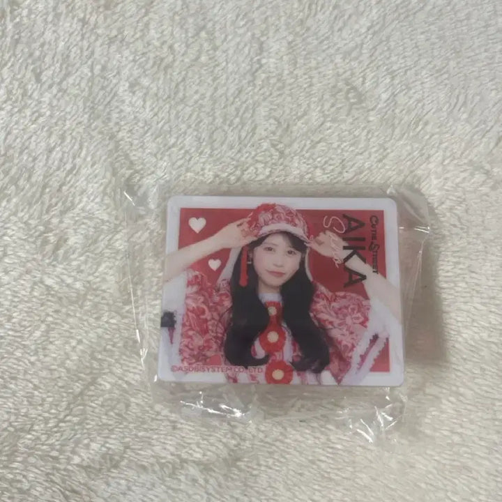 [SOLD OUT] 큐티스트리트 사노 아이카 아크릴 클립+c상 스티커