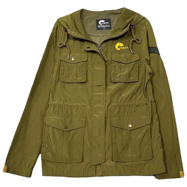 [BUNJANG] Nepa Khaki Vintage Field Jacket (XS) / 네파 카키 빈티지 바람막이 필드 자켓 85 (XS)
