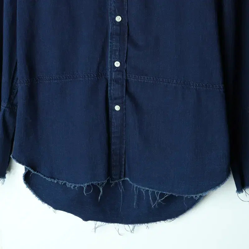 [BUNJANG] 8 Seconds GD Denim Shirt / (S-M) 에잇세컨즈 셔츠 남방 청남방 데님 지드래곤 협업-17F9B