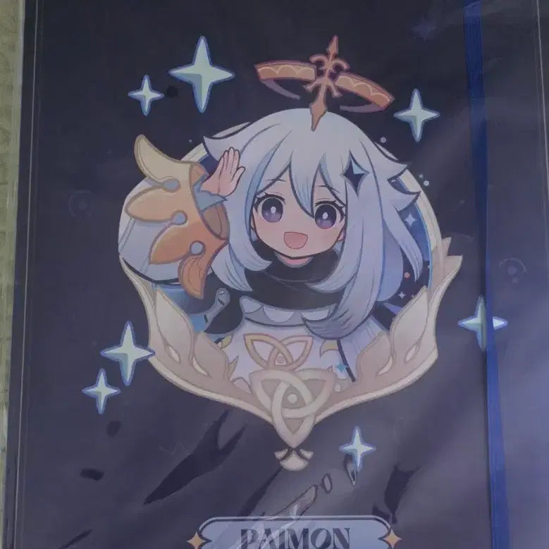 [BUNJANG] Genshin Impact Paimon A3 Poster Binder / 원신 페이몬 a3포스터 바인더