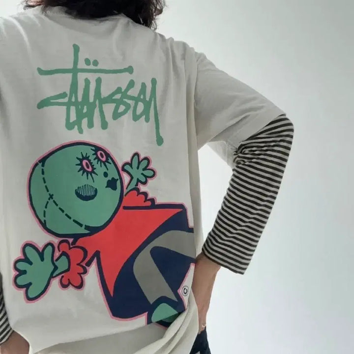 [BUNJANG] Stussy Dolly Short Sleeve T-shirt / (정품/새상품) 스투시 돌리 반팔티
