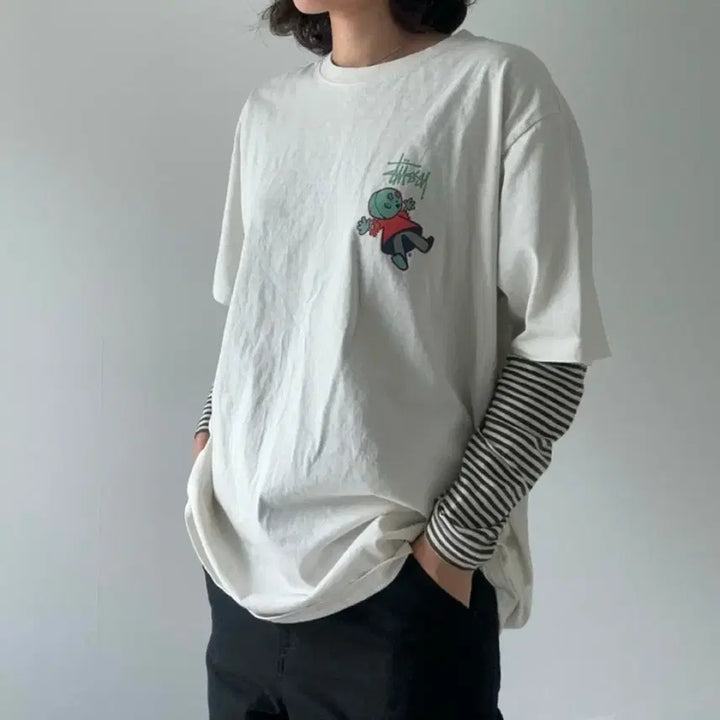 [BUNJANG] Stussy Dolly Short Sleeve T-shirt / (정품/새상품) 스투시 돌리 반팔티