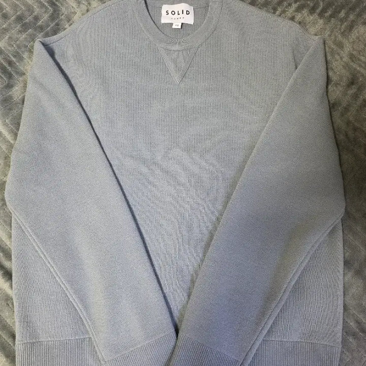 [BUNJANG] Solid Homme Back Logo Knitwear / [46] 솔리드옴므 백로고 니트