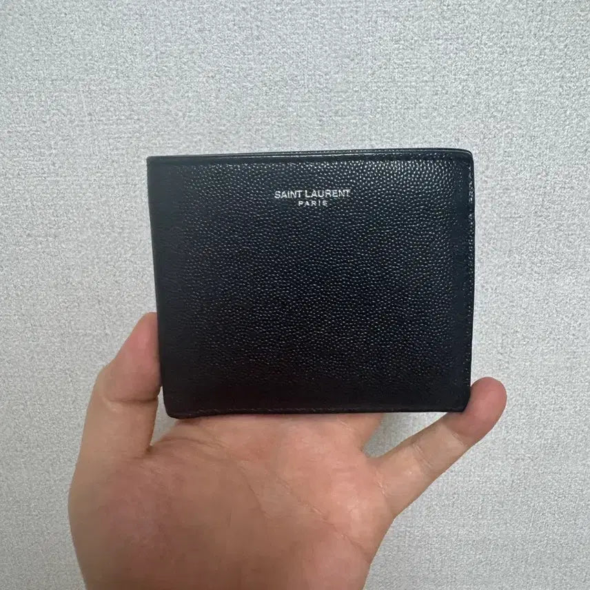 [SOLD OUT] 생로랑 블랙 남성 반지갑