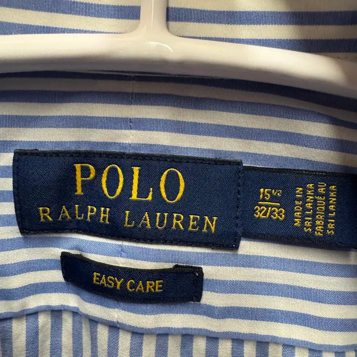 [BUNJANG] Polo Ralph Lauren Striped Shirt (Size 105) / 폴로 최신라벨 스트라이프 남방 약 105