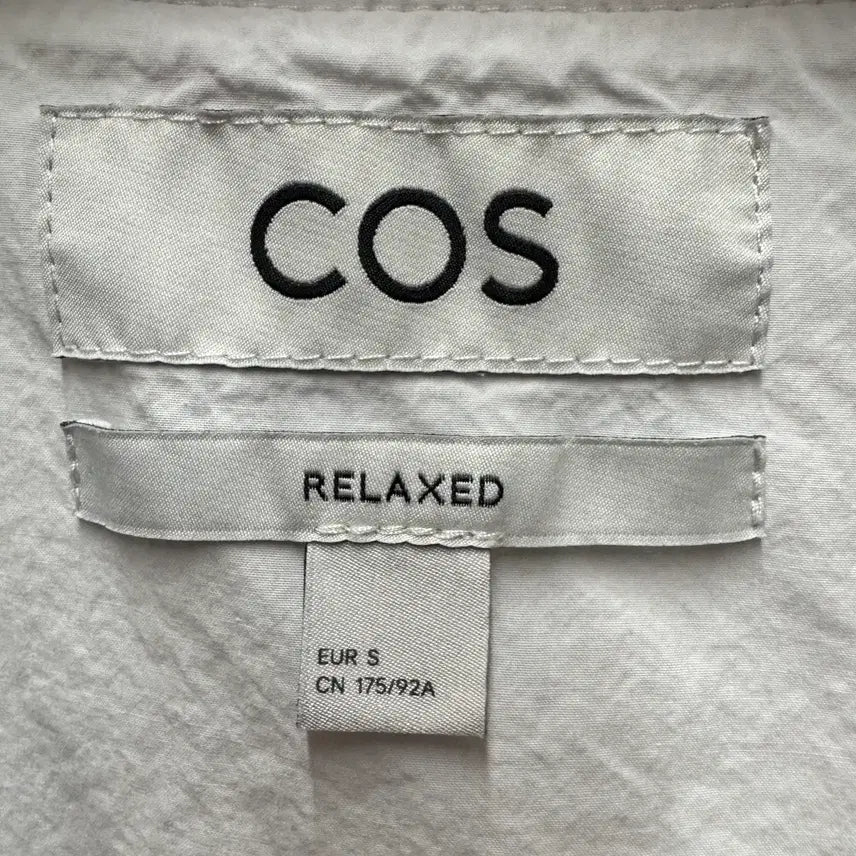 [BUNJANG] COS White Short Sleeve Shirt L / COS 코스 화이트 반팔 남방 L