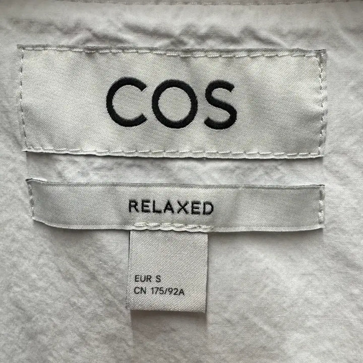 [BUNJANG] COS White Short Sleeve Shirt L / COS 코스 화이트 반팔 남방 L