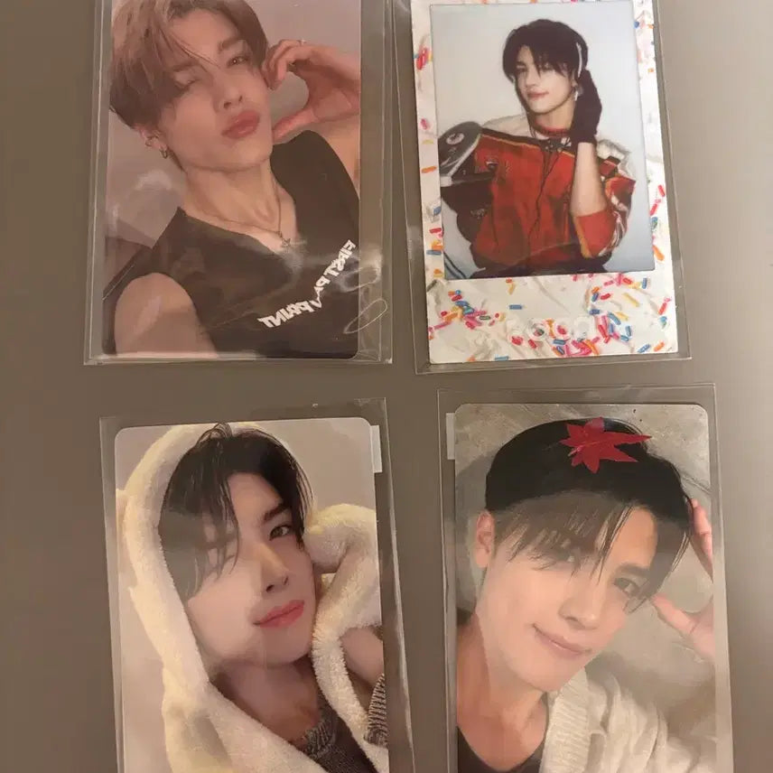[BUNJANG] ENHYPEN Maki Photocard Bundle Set / 앤팀 마키 포카 4장 일괄 양도