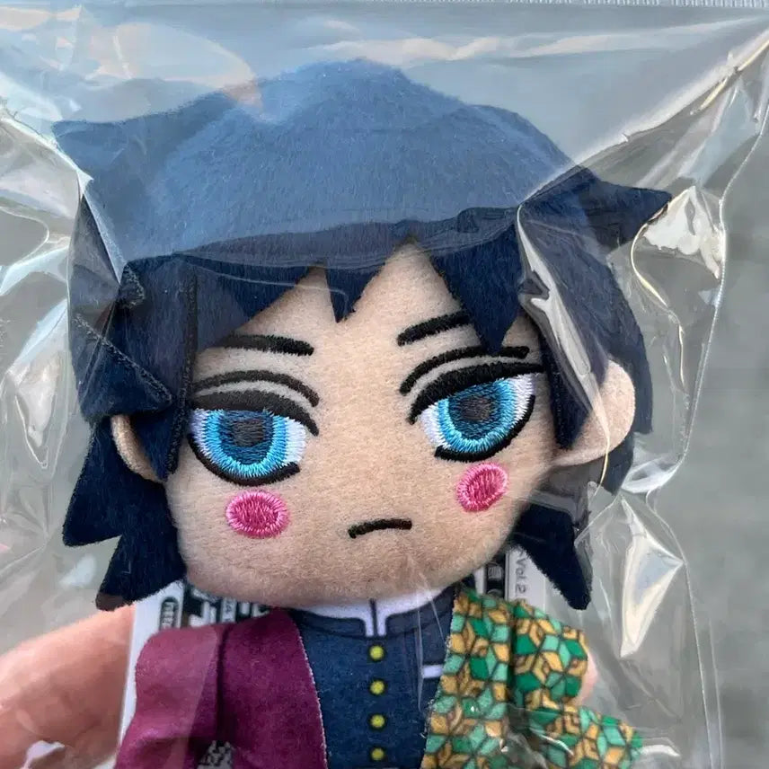 [BUNJANG] Demon Slayer Giyu Key Chain Mascot / 세가 귀멸의 칼날 키체인 마스코트 Vol2.5 인형 기유