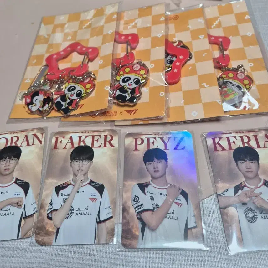 [BUNJANG] T1 Doran Faker Phase Keria Photocard Bundle Set / 티원 하이디라오 세트 포카 양도 판매 도란 페이커 페이즈 케리아