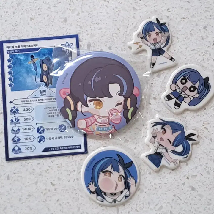 [BUNJANG] Lilpa Isegye Idol Goods Bundle Set / 이세돌 릴파 굿즈 일괄 이세계아이돌