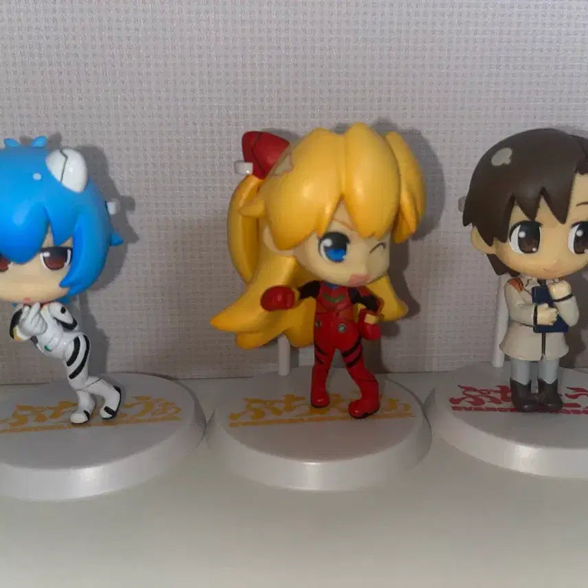 [BUNJANG] Evangelion Puchi Eva Figure Bundle / 일괄) 에반게리온 푸치에바 피규어 레이 아스카 마야