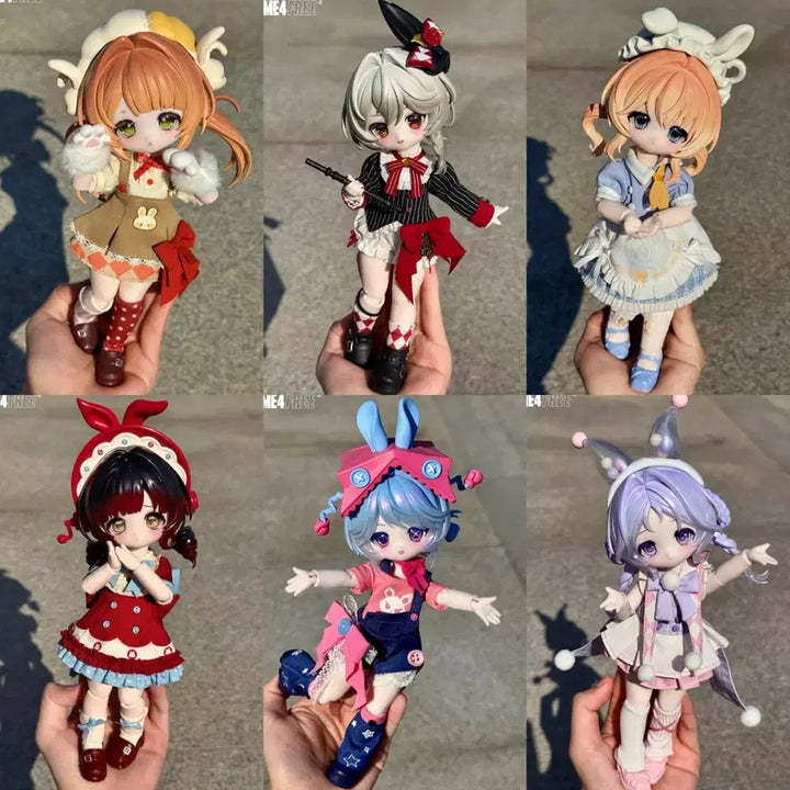 [BUNJANG] COME4FREE BJD Figure / COME4FREE 블라인드돌 구체관절인형 BJD 피규어 2개