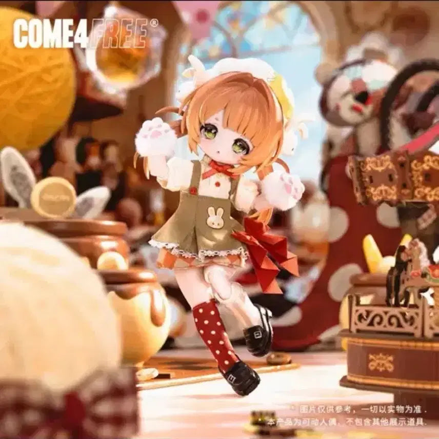 [BUNJANG] COME4FREE BJD Figure / COME4FREE 블라인드돌 구체관절인형 BJD 피규어 2개