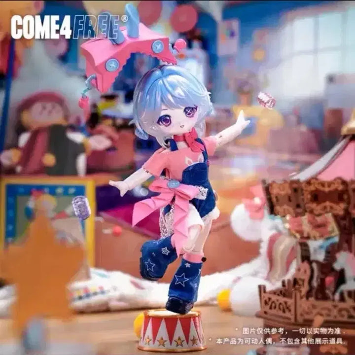 [BUNJANG] COME4FREE BJD Figure / COME4FREE 블라인드돌 구체관절인형 BJD 피규어 2개