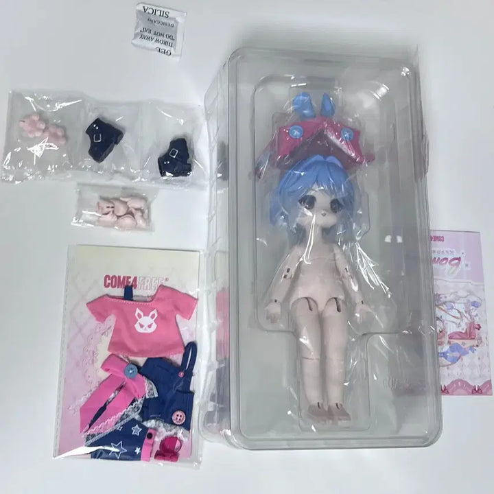[BUNJANG] COME4FREE BJD Figure / COME4FREE 블라인드돌 구체관절인형 BJD 피규어 2개