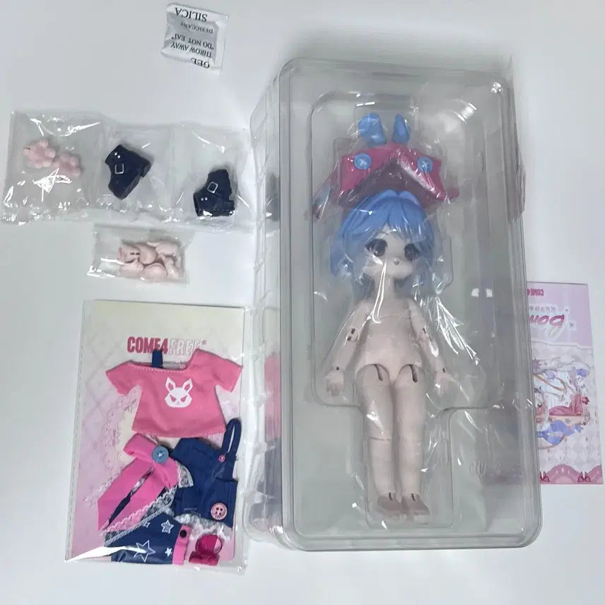[BUNJANG] COME4FREE BJD Figure / COME4FREE 블라인드돌 구체관절인형 BJD 피규어 2개