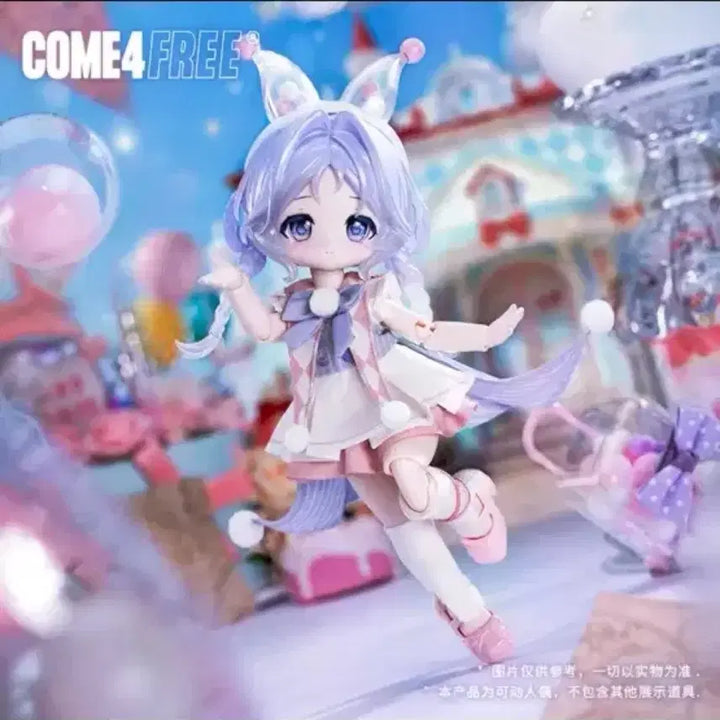 [BUNJANG] COME4FREE BJD Figure / COME4FREE 블라인드돌 구체관절인형 BJD 피규어 2개