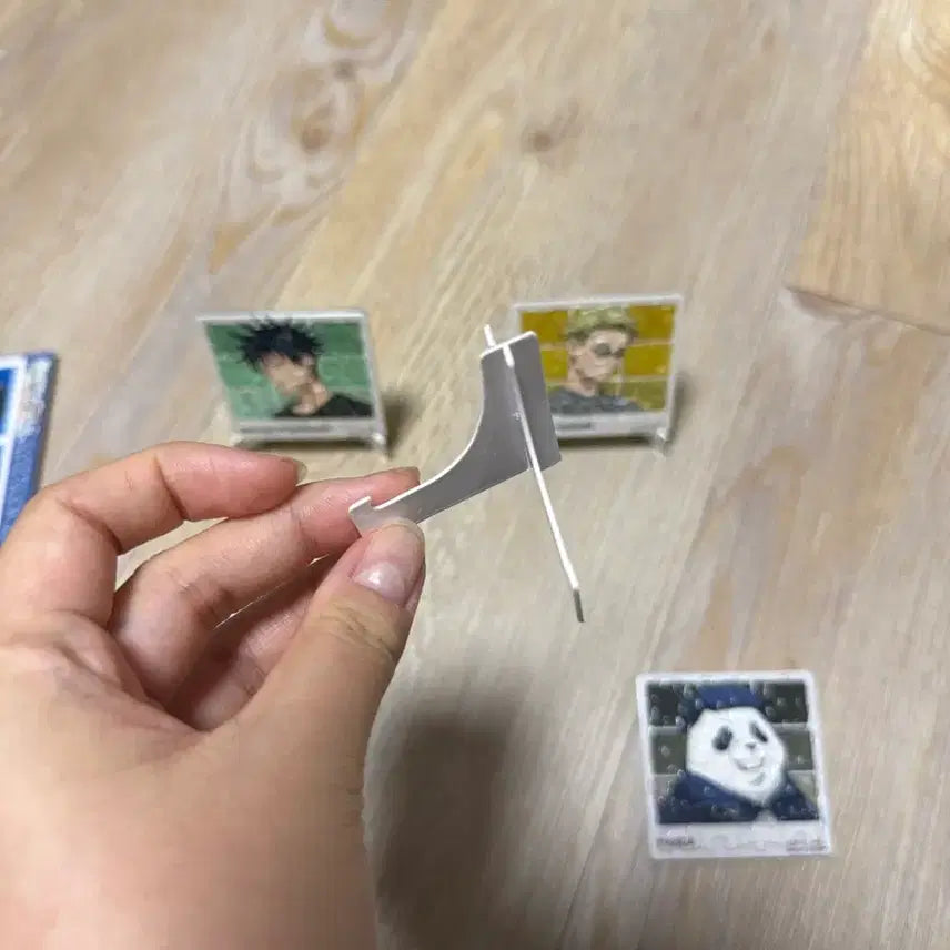 [BUNJANG] Jujutsu Kaisen Puzzle Standee Bundle Set / 주술회전 퍼즐 스탠딩 가챠 일괄 판매(메구미, 나오미, 팬더)