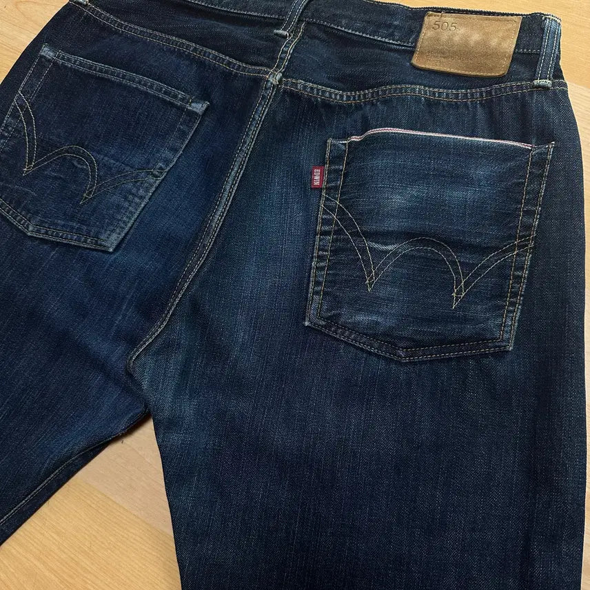 [SOLD OUT] EDWIN 505 S3 90s  에드윈 스페셜 모델  셀비지데님
