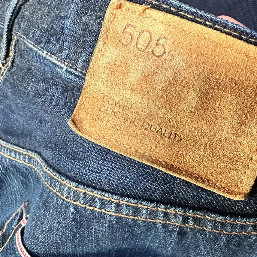 [SOLD OUT] EDWIN 505 S3 90s  에드윈 스페셜 모델  셀비지데님