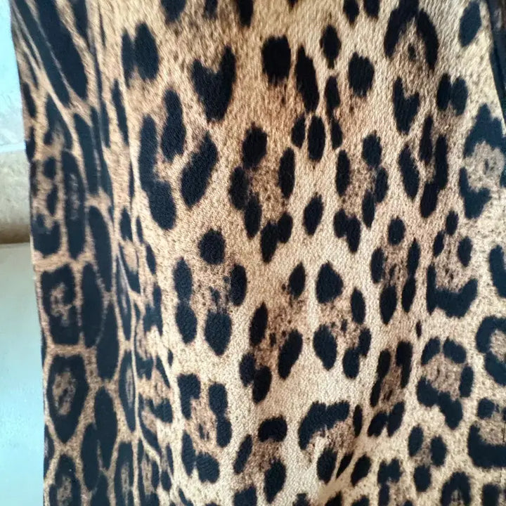 [BUNJANG] S. Concept Leopard Trench Jacket / 에스컨셉 레오파드 바바리 쟈켓