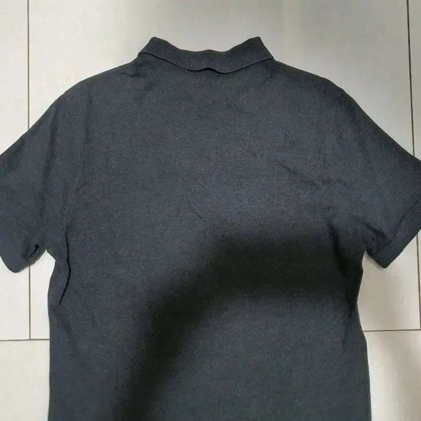 [BUNJANG] Burberry Polo Shirt Charcoal 4055127 / 버버리 카라티 차콜 4055127