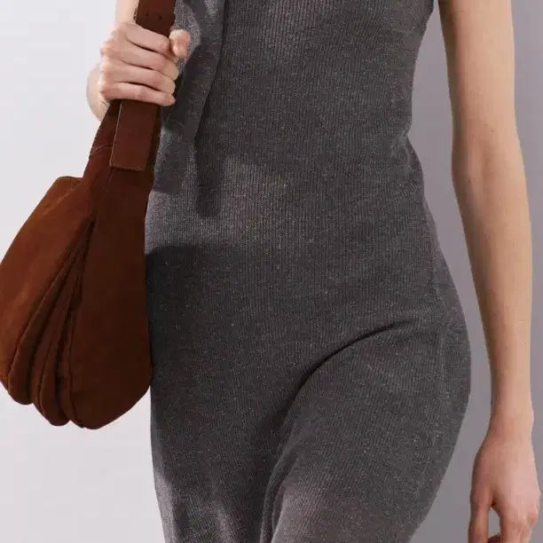 [BUNJANG] ZARA Knotted Knit Dress / 자라 스카프 매듭 니트 원피스